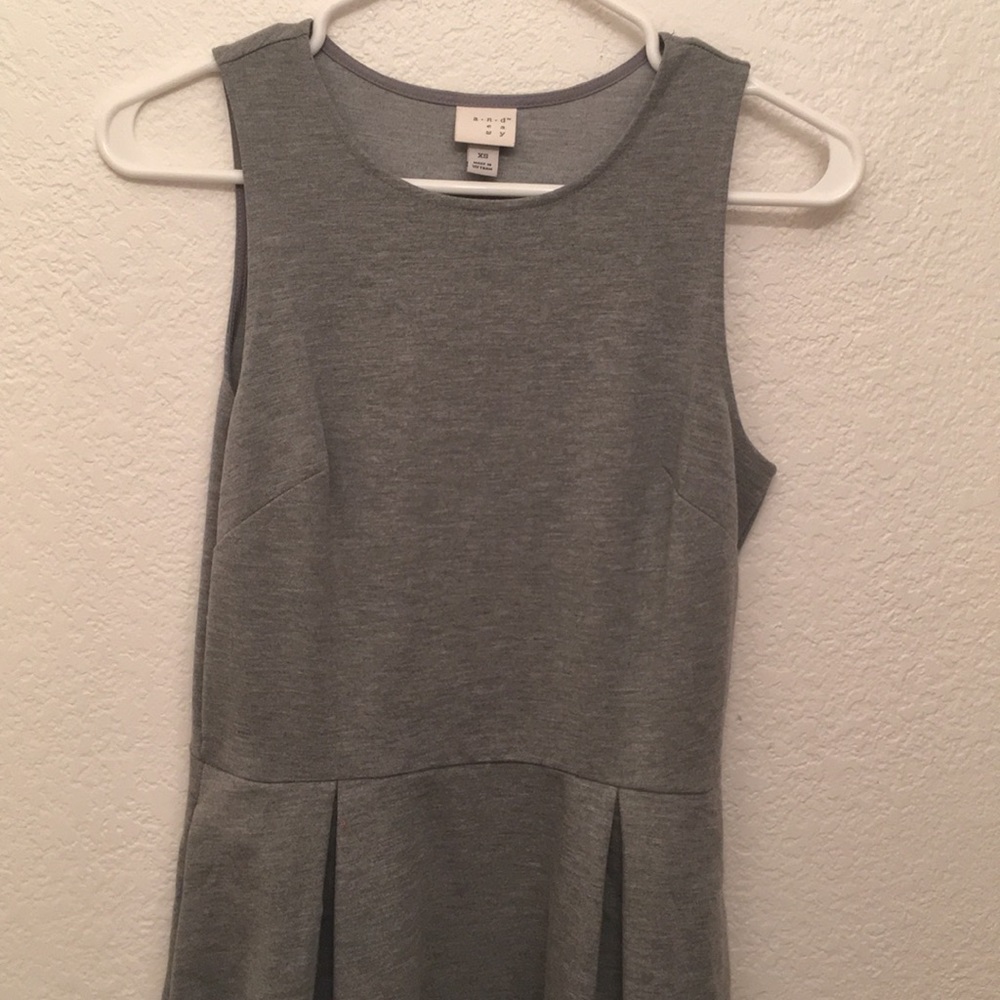Grey skater type dress from target